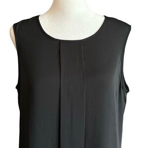 Black Sleeveless Blouse Sz S